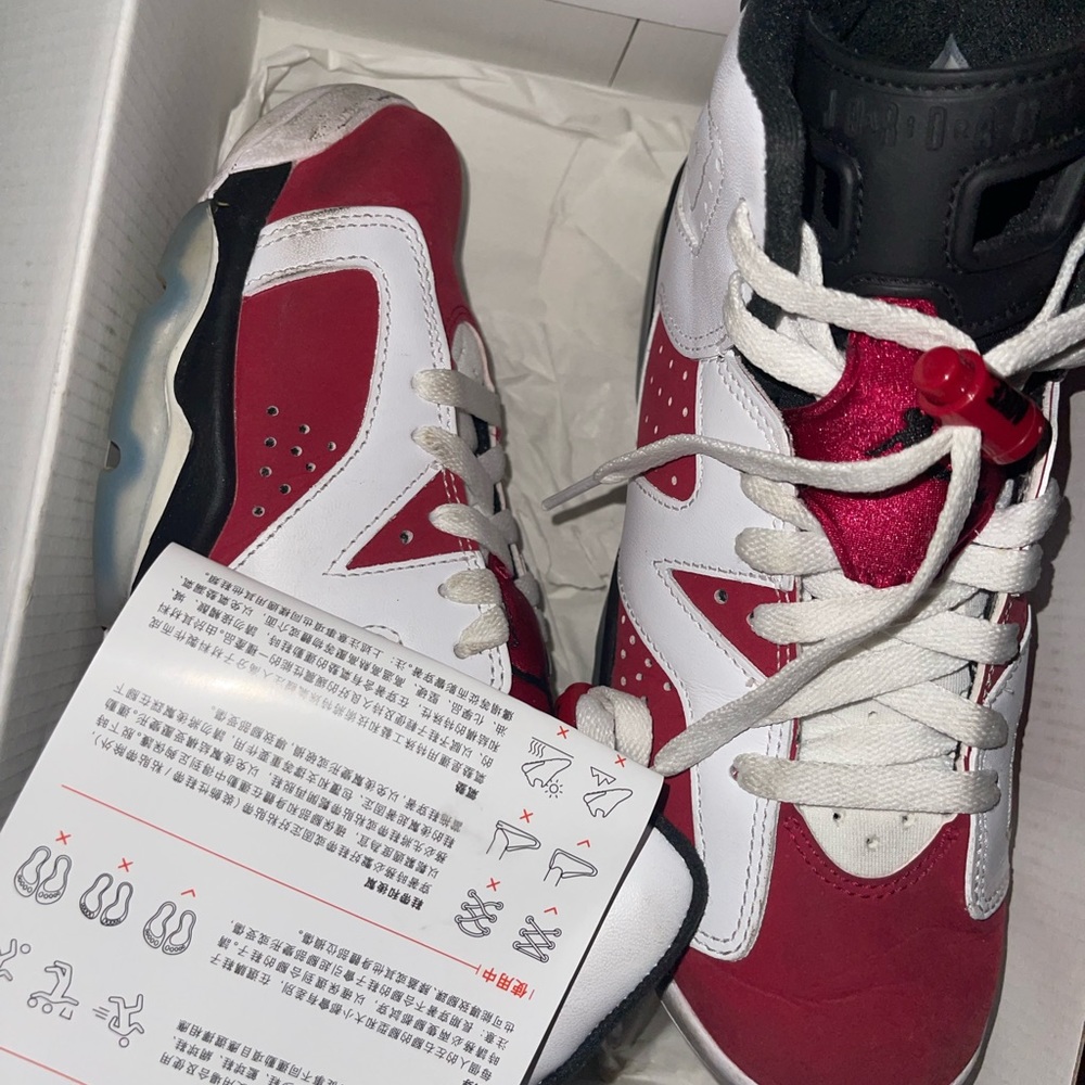 Fire red 6s - Picture 6 of 7